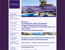Tablet Screenshot of landhotels-auf-mallorca.de